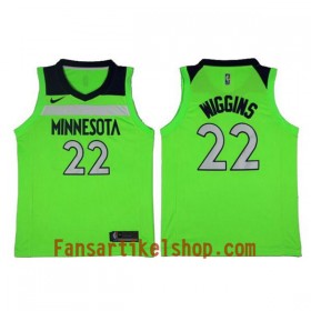 NBA Minnesota Timberwolves Trikot Andrew Wiggins 22 Nike 2017-18 Grün Swingman - Herren